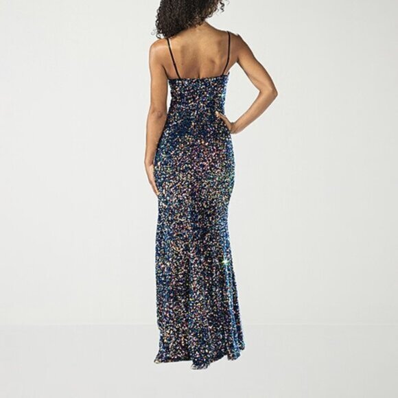 NEW! SHOWSTOPPER! B. Smart Sequin Bodycon Special Occasion Party Dress Size 7 - Picture 3 of 13